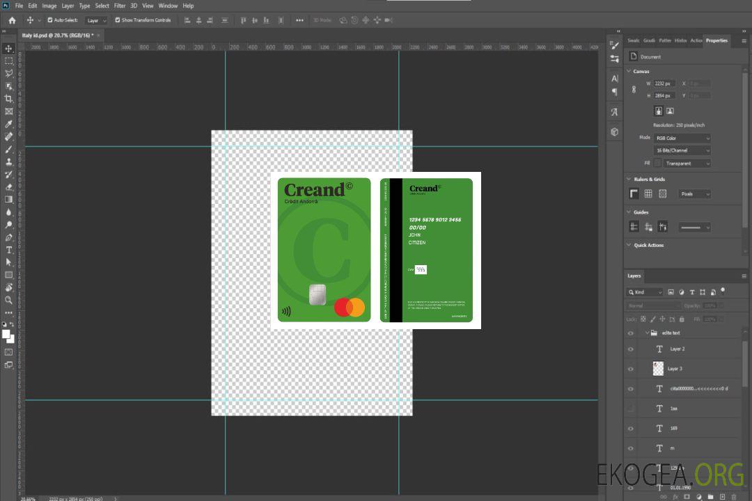 Andorre Creand Crèdit Financial Group mastercard verticale template